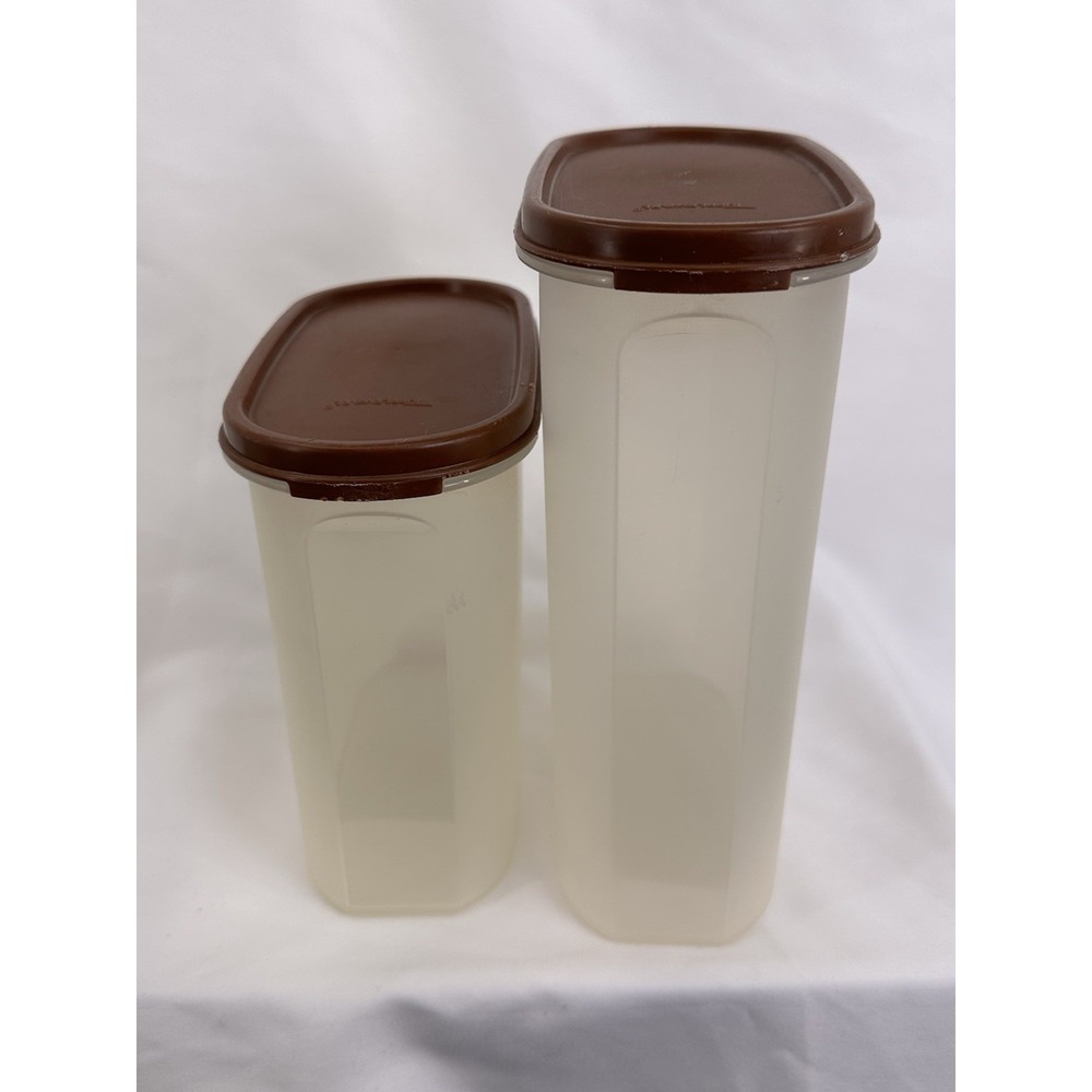 Lot of 2 Tupperware Modular Mates 1614-21 and 1613-3‎ with Seals / Lids